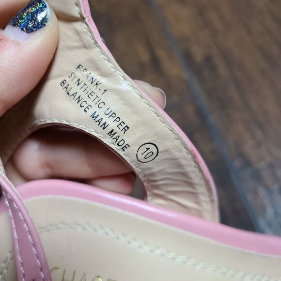 Chase + Chloe Pink Frank Heels - Picture 4 of 8